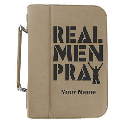 Real Men Pray Bible Covers For Men