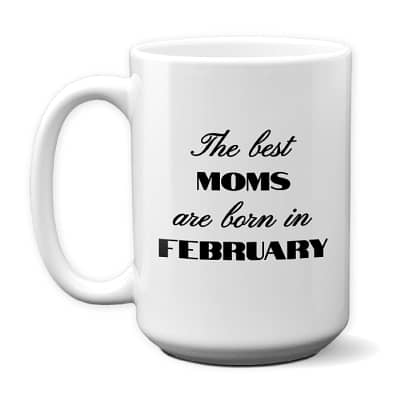 Best Moms Personalized Birthday Mug