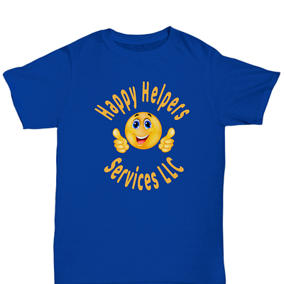Happy Helpers Unisex Tshirt Front